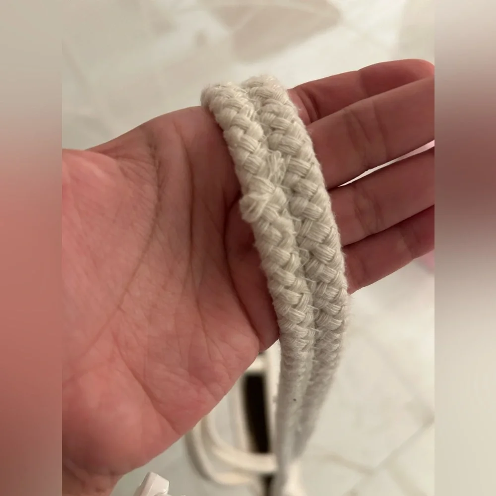 Primark Circle Woven Crossbody Purse🤍 - Picture 7 of 11